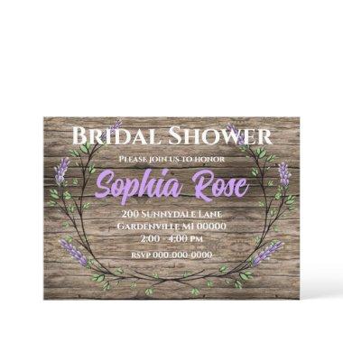 Lavender Eucalyptus romantic rustic