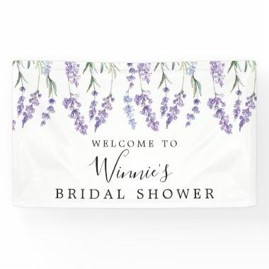 Lavender Floral  Banner