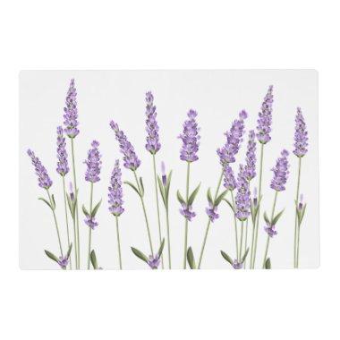 Lavender Flowers Placemat