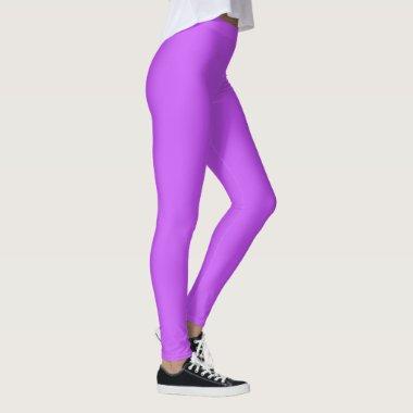 Lavender Light Purple Custom Color Cute Girly Leggings
