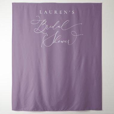 Lavender Purple Bridal Shower Photo Backdrop