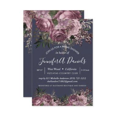 Lavender Purple Floral Roses