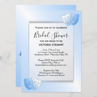 Lazy Day Sailing Theater Bridal Shower Invitations