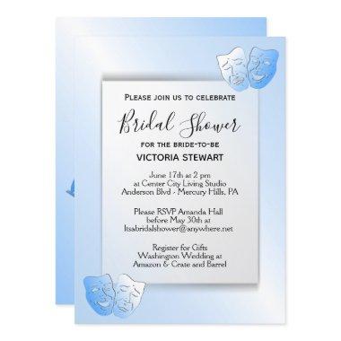 Lazy Day Sailing Theater Bridal Shower Invitations