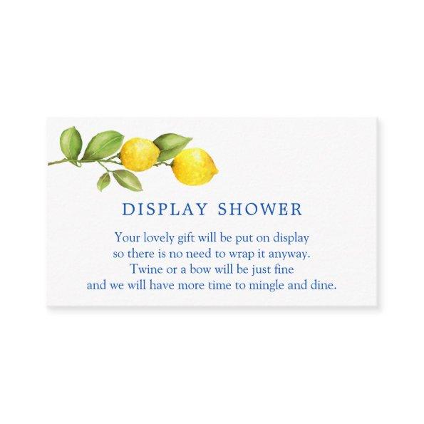 Lemon  Display Shower Enclosure