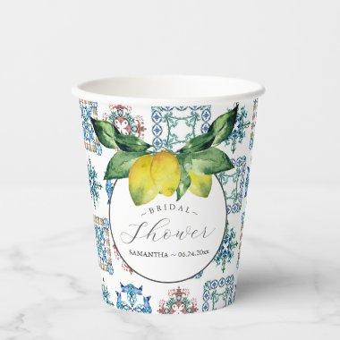 Lemon  Paper Cups