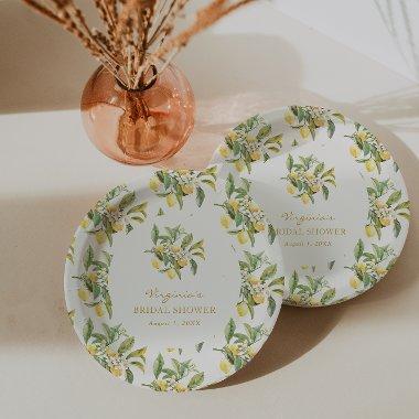Lemon  Paper Plates
