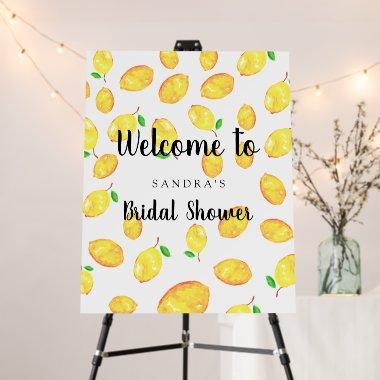 Lemon  Welcome Sign Script Citrus