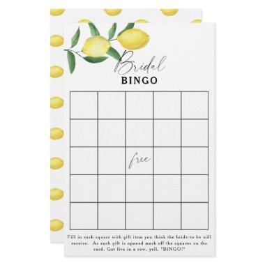 Lemon Citrus -  bingo game