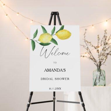 Lemon Citrus -  welcome sign