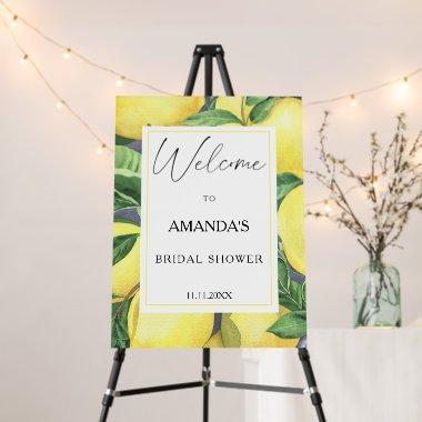Lemon Citrus -  welcome sign