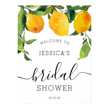 Lemon Citrus  Welcome Sign
