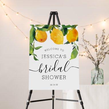 Lemon Citrus  Welcome Sign