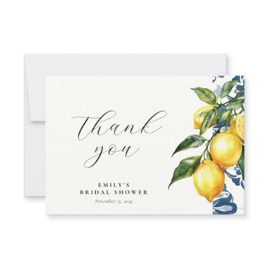 Lemon Citrus Positano Italian  Thank You