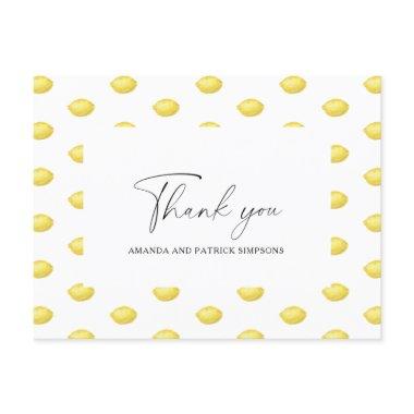 Lemon Citrus - Wedding Thank You