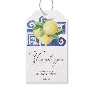 Lemon Citrus - Wedding Thank You Invitations Gift Tags