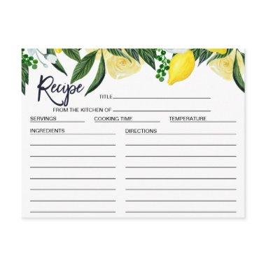 Lemon Floral  Recipe