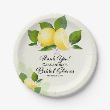 Lemon Fruit |  Paper Plate