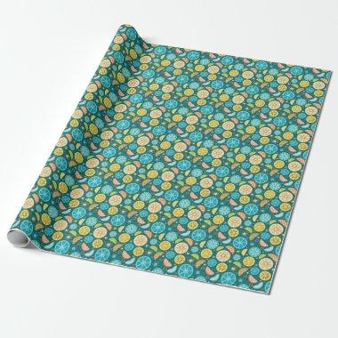 Lemon Ground Wrapping Paper