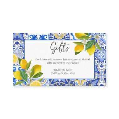 Lemon main squeeze  Gift details Enclosure