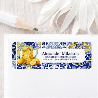 Lemon Main Squeeze  Return Label