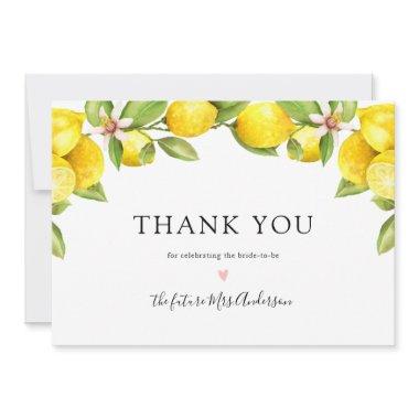 Lemon Main Squeeze  Thank You