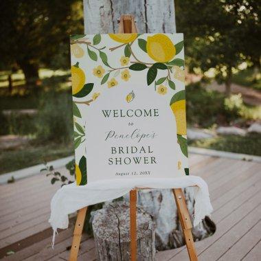 Lemon Main Squeeze  Welcome Foam Board