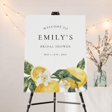 Lemon Main Squeeze  Welcome Sign