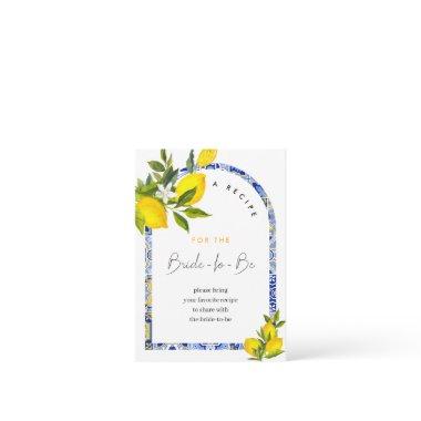 Lemon Mediterranean Boho Arch  Recipe Enclosure