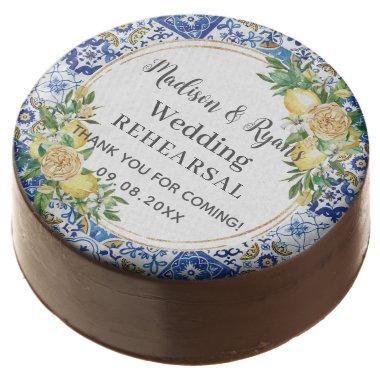 Lemon Meditteranean Wedding Bridal Baby Shower Chocolate Covered Oreo