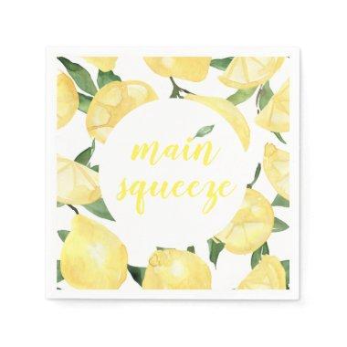 Lemon Napkins Main Squeeze