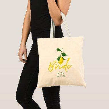 Lemon Summer | Bride Tote