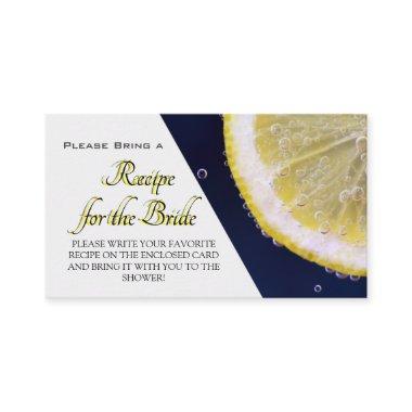Lemon Theme  Recipe Request