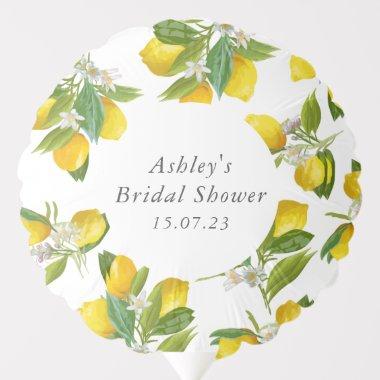 Lemon Themed  decor party Balloon