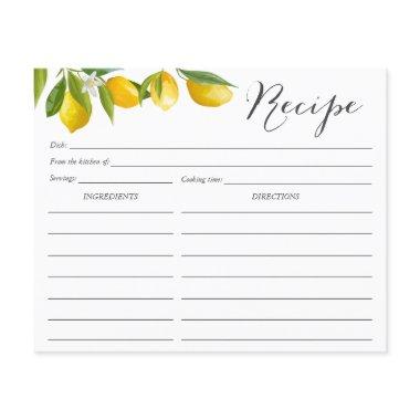 Lemon Themed Recipe
