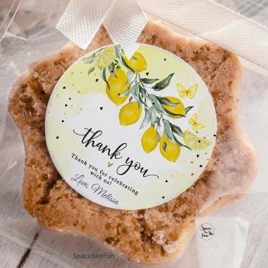 Lemon Watercolor  sugar cookie