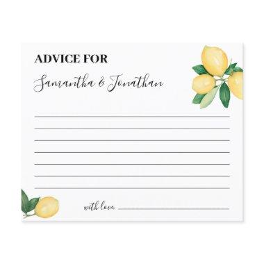 Lemons Advice for Couple  Flyer