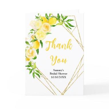 Lemons and Foliage  Thank You