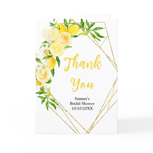 Lemons and Foliage  Thank You