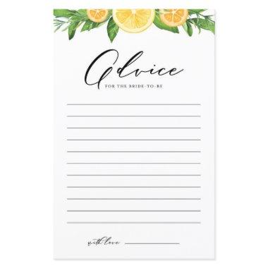 Lemons and Oranges Summer  Advice