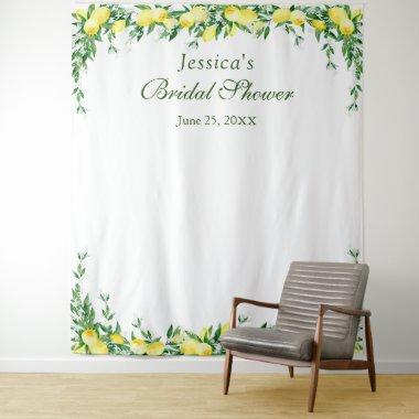 Lemons Blossom  Photo Booth Backdrop