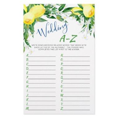 Lemons Blossom Double-Sided  Game