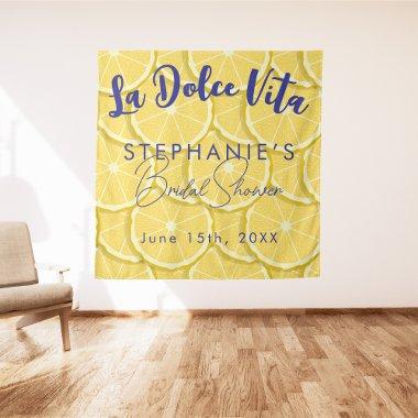 Lemons  Photo Booth Backdrop Tapestry