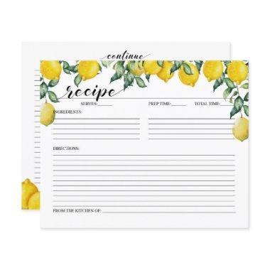 Lemons  Recipe