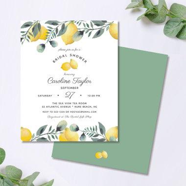 Lemons Eucalyptus Budget