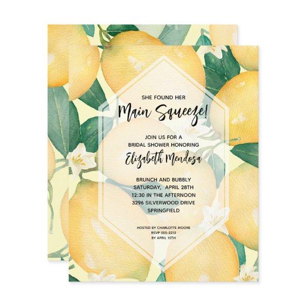 Lemons Main Squeeze