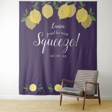 Lemons Main Squeeze  Purple Backdrop