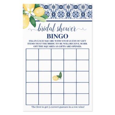 Lemons Mediterranean  Bingo Game  Flyer