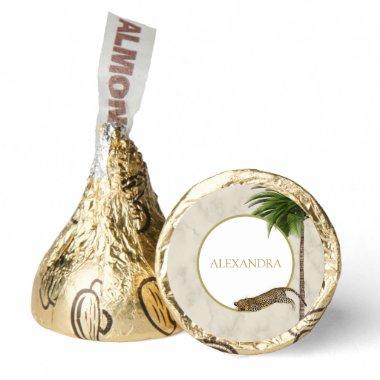 Leopard Animal Marble Pattern Elegant Palm Party Hershey®'s Kisses®