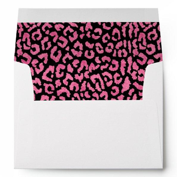 Leopard Animal Print Lined Envelope